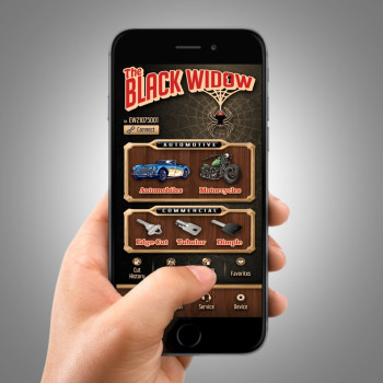 The Black Widow Commercial Keys Software Upgrade